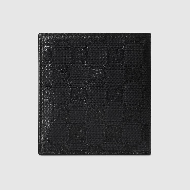 760320.FACHH.1000.009.080.0000.Light GG Crystal bi fold wallet